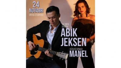 Abik Jeksen və ManEl Bakıda konsert proqramı ilə çıxış edəcək
