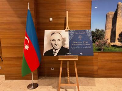 Berlində Mir Cəlalın alman dilinə tərcümə edilmiş hekayələrindən ibarət  kitabın təqdimatı olub