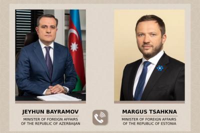 "Estoniyanın Azərbaycanda səfirlik açması iki ölkə arasında münasibətlərə əlavə təkan verəcək" -  Ceyhun Bayramov