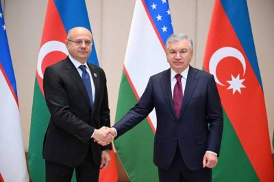 Özbəkistan prezidenti Pərviz Şahbazovla birgə layihələri  müzakirə edib