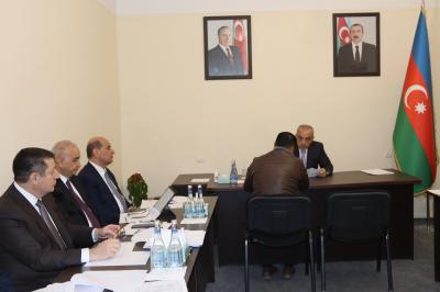 Zaur Mikayılov Masallıda vətəndaşları qəbul edib