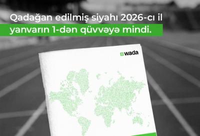 İdmanda qadağan edilmiş maddələrlə bağlı dəyişikliklər qüvvəyə minib