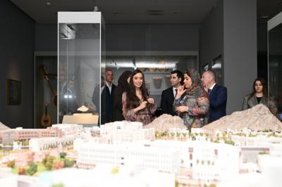 Leyla Əliyeva Maskatda Oman Milli Muzeyində və Mutrah bazarında olub