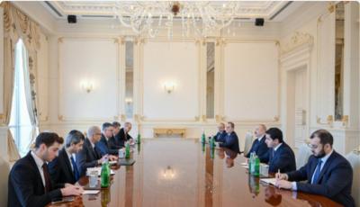 Prezident İlham Əliyev İsrailin xarici işlər nazirini qəbul edib