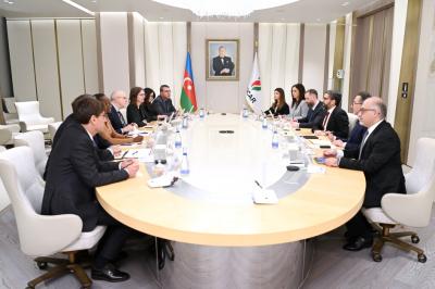SOCAR-ın prezidenti Dünya Bankının Avropa və Mərkəzi Asiya regionunda infrastruktur üzrə direktoru ilə görüşüb