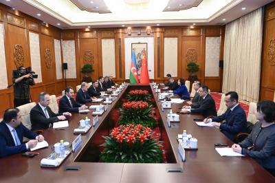 Ceyhun Bayramov Çin XİN rəhbəri ilə regional və beynəlxalq məsələləri müzakirə edib -  YENİLƏNİB