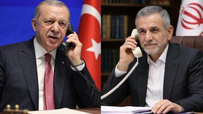 Ərdoğanla Pezeşkian arasında  telefon danışığı olub