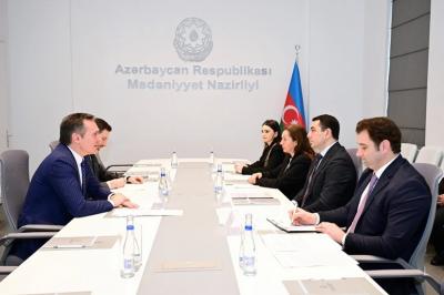 Azərbaycanla İtaliya mədəniyyət sahəsində əməkdaşlığı müzakirə edib