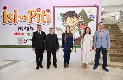 Gəncə Dövlət Milli Dram Teatrında “İsi və Piti” animasiya serialının  premyerası olub