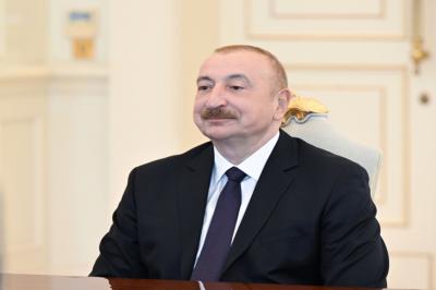 "Azərbaycan Fələstin məsələsinin “iki dövlət” prinsipi əsasında həllini dəstəkləyir" - İlham Əliyev