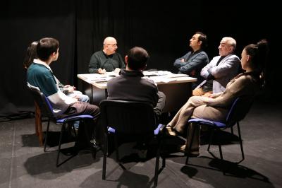 Gənc Tamaşaçılar Teatrı “Qodo həsrətində” tamaşasının oxunuş  məşqlərinə başlayıb