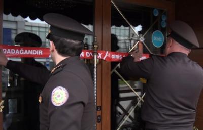 Bakıda yanğın təhlükəli restoranın fəaliyyəti dayandırılıb
