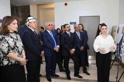 UNEC Dizayn Məktəbində tələbələrin II hesabat-sərgisi təşkil olunub