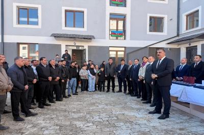 İlk köç karvanları Xocavəndə çatıb, açarlar təqdim olunub