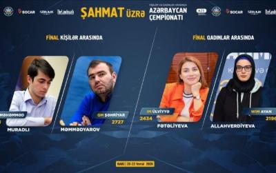 Azərbaycan çempionatında final partiyaları oynanılıb