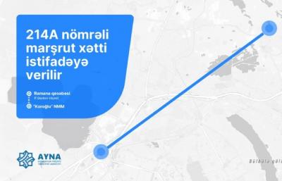 Bakıda yeni marşrut xətti işə düşüb