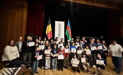 “Fireland Azərbaycanlılar” Brüsseldə Beynəlxalq Şahmat Turniri təşkil edib