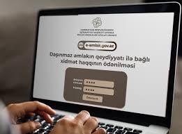 Əmlak Məsələləri Dövlət Xidməti ötən il 3 milyona yaxın elektron xidmət göstərib