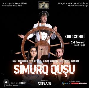 Naxçıvan Dövlət Milli Dram Teatrı Bakıya gəlir