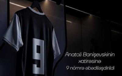 “Neftçi”də 9 nömrə əbədiləşdirildi
