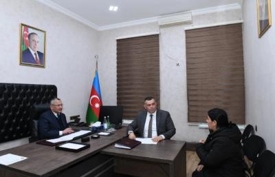 Rövşən Rzayev vətəndaş qəbulu keçirib