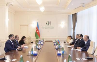 Azərbaycan və İsrail aqrar sahədə əməkdaşlığın genişləndirilməsini müzakirə edib