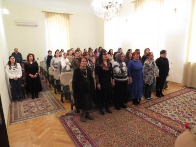 Əlyazmalar İnstitutunda “Əsrin unudulmayacaq faciəsi – Xocalı soyqırımı” adlı tədbir keçirilib