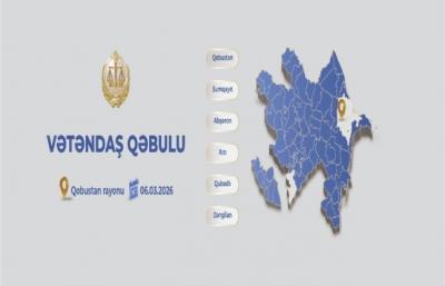 Ədliyyə naziri Qobustan rayonunda vətəndaşları qəbul edəcək