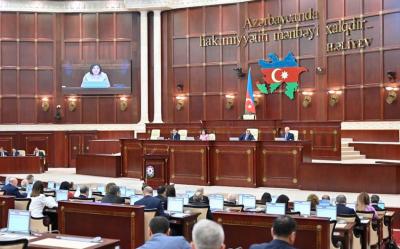 Milli Məclisin növbəti iclasının gündəliyi açıqlanıb