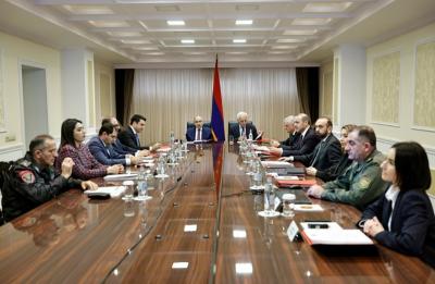 Ermənistan Təhlükəsizlik Şurasının iclasında hibrid təhdidlərlə mübarizə müzakirə edilib