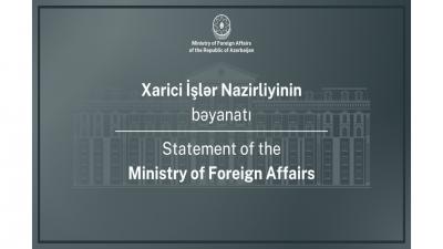 Azərbaycan XİN İranla bağlı tərəfləri təmkinli olmağa çağırıb