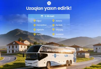 Martda Səyyar ASAN xidmətin fəaliyyət göstərəcəyi ünvanlar açıqlanıb