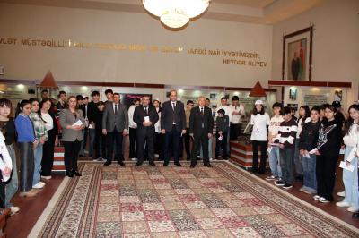 “Şəhərsalma və Memarlıq İli” çərçivəsində Dəşkəsəndə gənclərlə maarifləndirici görüş