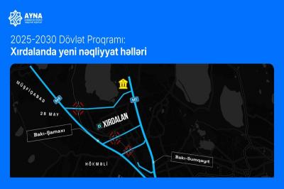 Xırdalanda nəqliyyatın hərəkətinin tənzimlənməsi ilə bağlı yeni layihələr həyata keçiriləcək