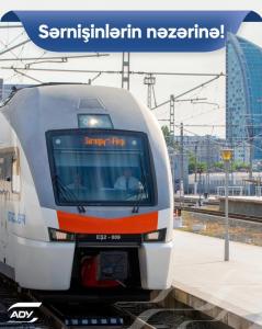 Bakı-Sumqayıt-Bakı qatarlarının 7-9 mart üçün hərəkət qrafiki açıqlanıb