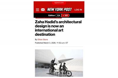 “New York Post” Heydər Əliyev Mərkəzinin beynəlxalq incəsənət mərkəzinə çevrilməsindən yazıb