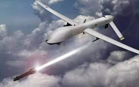 Dronlardan biri məktəbin yaxınlığına düşüb