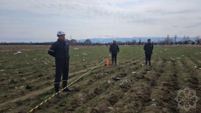 Naxçıvanda məktəb yaxınlığına düşən dronun qalıqları -  FOTOLAR
