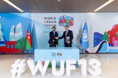 WUF13 çərçivəsində “Təmiz Şəhər” ASC ilə memorandum imzalanıb