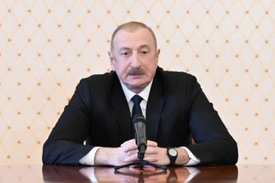 Prezident: "Silahlı Qüvvələrimiz bir nömrəli səfərbərlik vəziyyətinə gətirilib və istənilən əməliyyatı keçirməyə hazır olmalıdırlar"