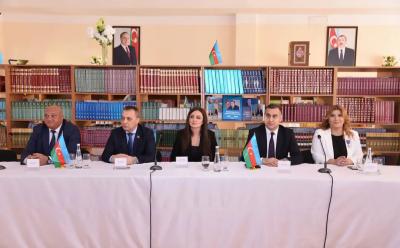 “Məktəb ictimai müzakirədə” layihəsi çərçivəsində görüş keçirilib