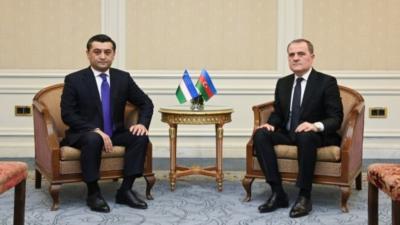 Azərbaycan və Özbəkistan XİN rəhbərləri Yaxın Şərqdəki vəziyyəti müzakirə edib