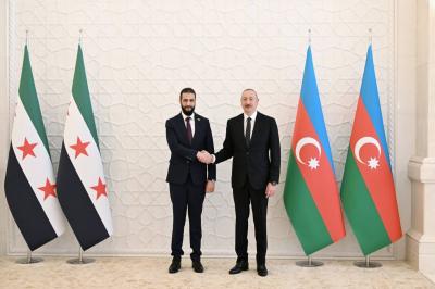 Əhməd Əl Şaraa Prezident İlham Əliyevə zəng edib, təmasların davamı ilə bağlı razılıq əldə olunub