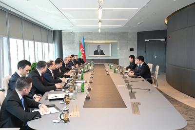Azərbaycan və Çinin "iSoftStone" şirkəti innovasiya əməkdaşlığını müzakirə edib