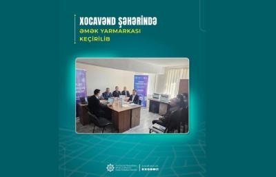 Xocavənddə əmək yarmarkası keçirilib
