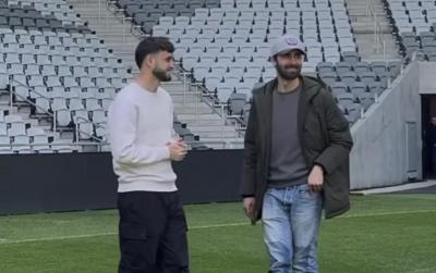 Nəriman yeni klubunun stadionunu ziyarət etdi