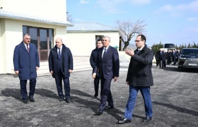 Xocavənd rayonunda bağçılıq təsərrüfatına baxış keçirilib