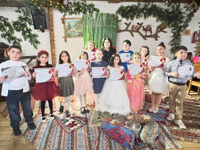 Yeniyetmə fortepianoçuların hesabat konserti olub