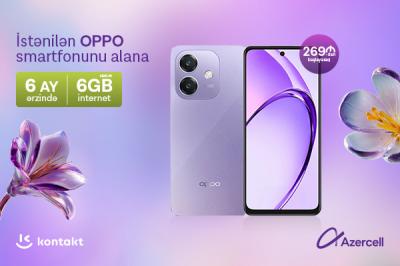 “Azercell”dən xüsusi “OPPO” kampaniyası!