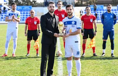 Elşən Abdullayev I Liqada fevralın ən yaxşı qolunun müəllifi kimi mükafatlandırılıb